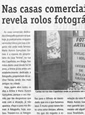 Nas casas comerciais quase ninguém revela rolos fotográficos